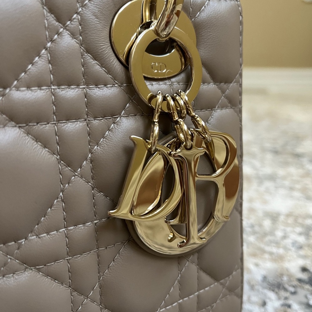 Lady Dior Bag - Hazelnut - Picture 4 of 10